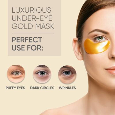 Beautypwr® 24k Gold Collagen Eye Patch – 30 Pairs