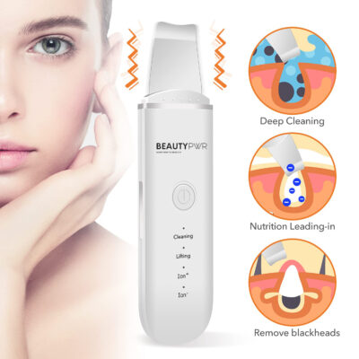 Beautypwr® Ultrasonic Ansiktsskrubb & Peeling